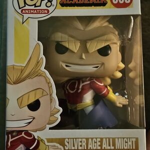 Funko Pop Animation Silver Age All Might Figure